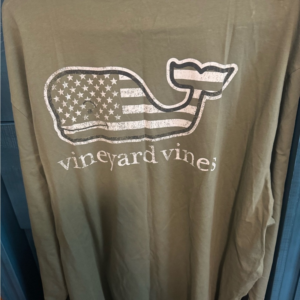 Vineyard Vines Khaki Cotton Shirt XXL